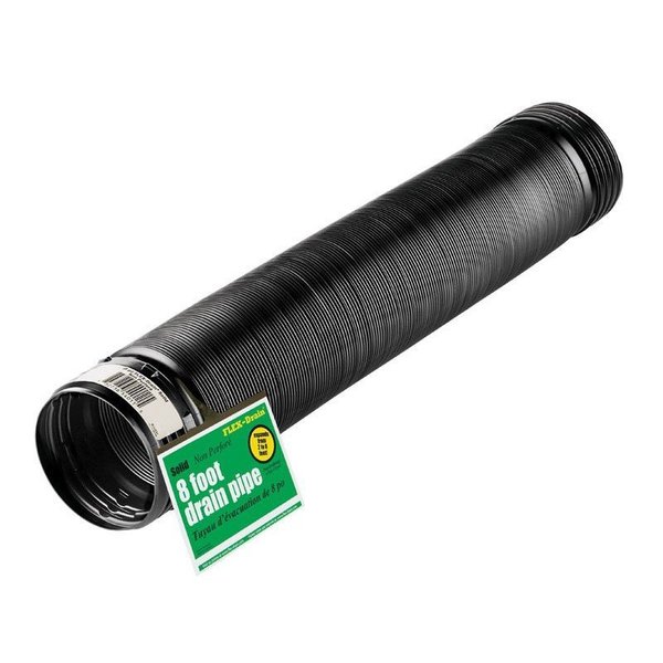 Amerimax Home Products Drain Pipe Solid Flex 4Inx8Ft 54021